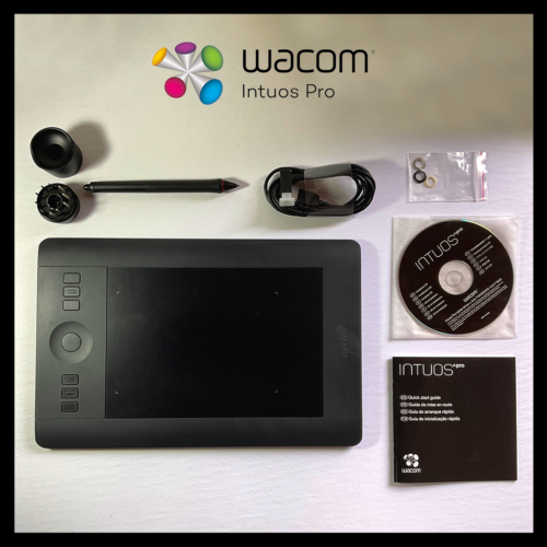 Comprar Wacom Intuos Pro en El Salvador - POCO USO - TODOS LOS ACCESORIOS - EN CAJA