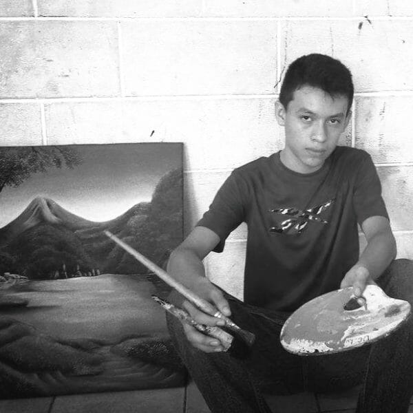 7 - SALOMÓN RODAS - EXPO VENTA EXPOSICIÓN COLECTIVA DE ARTISTAS SALVADOREÑOS - Hotel y Café La Fonda - Suchitoto El Salvador - DIC 2022